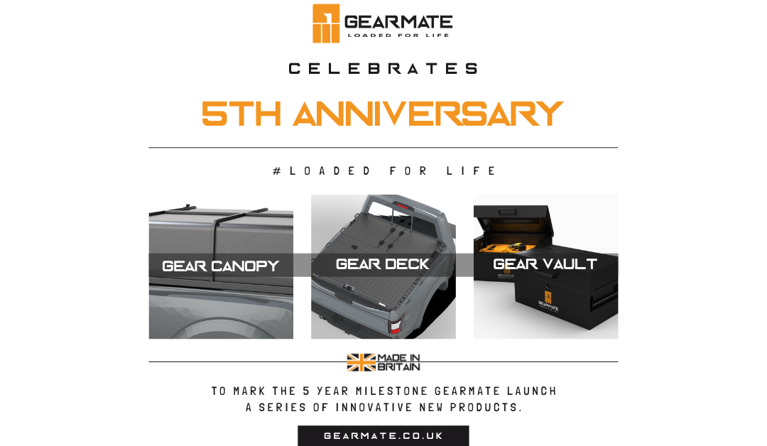 Gearmate celebrates 5th anniversary…