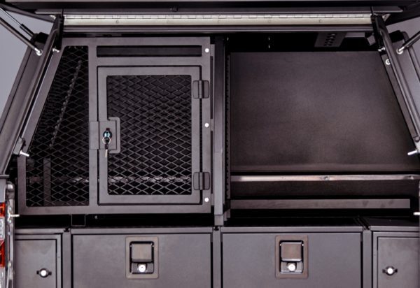 One door lockable dog cage